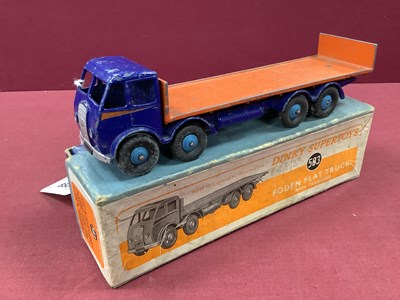 Lot 853 - Dinky Supertoys No 503 Foden Flat Truck with...