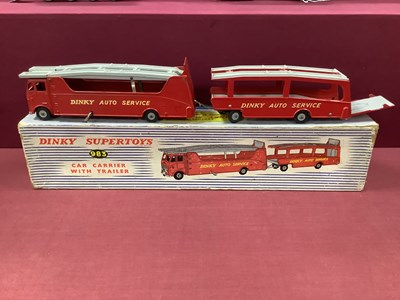 Lot 828 - Dinky Supertoys No 983 Car Carrier with...