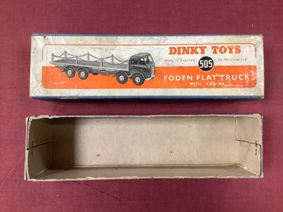 Lot 868 - Original Dinky Supertoys No 505 1st Series...