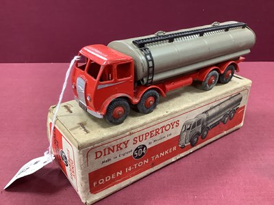 Lot 857 - Dinky Supertoys No 504 Foden 14 Ton Tanker,...