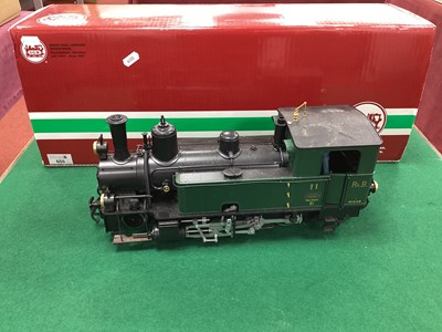 Lot 605 - LGB G Scale 2-6-0 RhB tank engine "Heidi" ref...