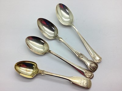 Lot 2 - An Assortment of Hallmarked Silver Spoons,...