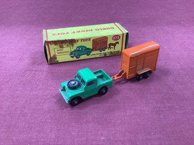 Lot 860 - Dinky Dublo Vehicle No 073 Land Rover and...