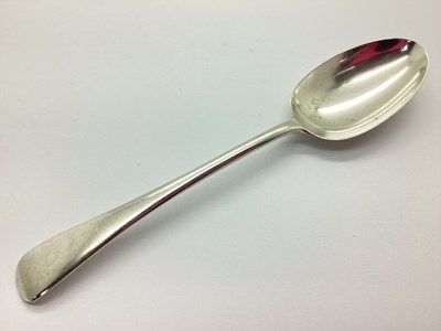 Lot 53 - A Hallmarked Silver Serving Spoon, D.F, London...