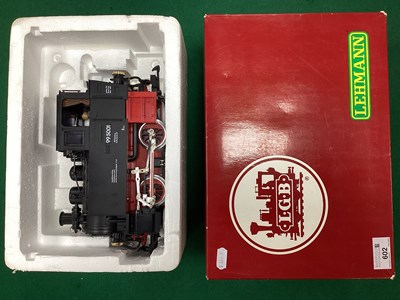 Lot 602 - LGB G Scale 0-4-0 Tank engine "995001" ref...