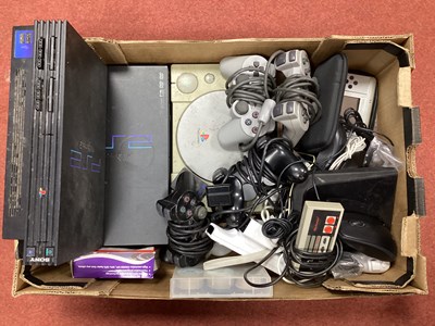 Lot 716 - Five Gaming Consoles, comprising of two Sony...