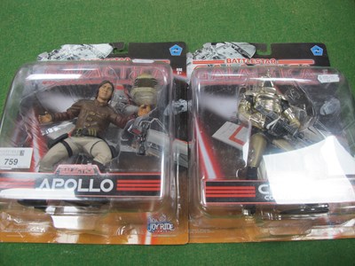 Lot 759 - Two Joyride Studios Battlestar Galactica...