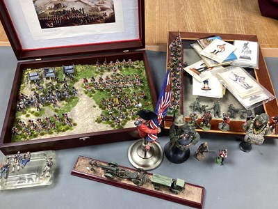 Lot 549 - Assortment of Handpainted Military Figures, of...