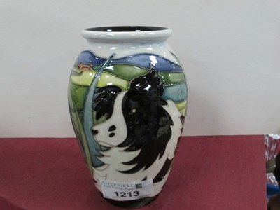 Lot 1213 - A Moorcroft Pottery Vase, decorated in the...