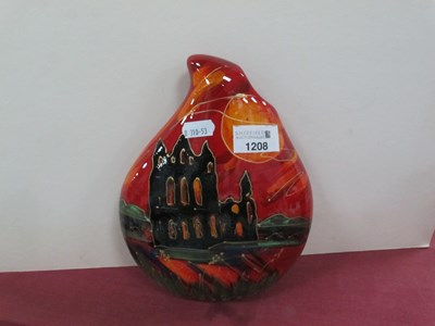 Lot 1208 - Anita Harris 'Whitby Abbey' Teardrop Vase,...