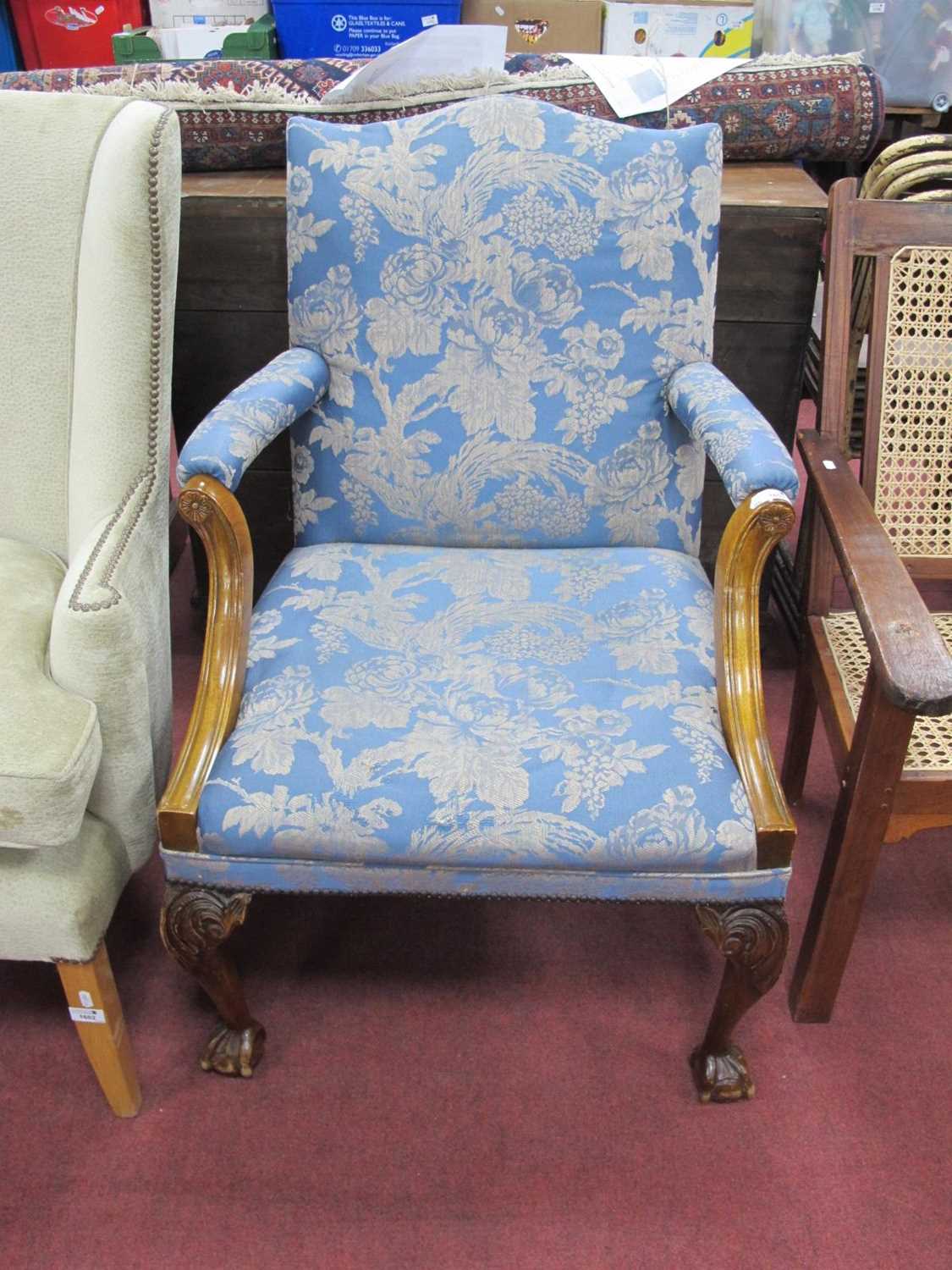 Lot 1603 - Artforma Sandringham Arm Chair, with silvered...