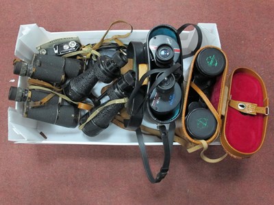 Lot 1005 - Binoculars Swift 7 x 50, Greenkat 10 x 50, RL...