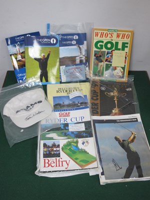 Lot 531 - Golf Ryder Cup Programmes - 1985, 91, 93. Open...