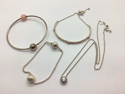 Lot 143 - A Small Collection of Pandora Jewellery,...