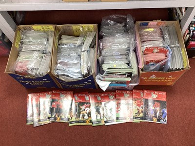 Lot 485 - Manchester United Home Programmes, from the...