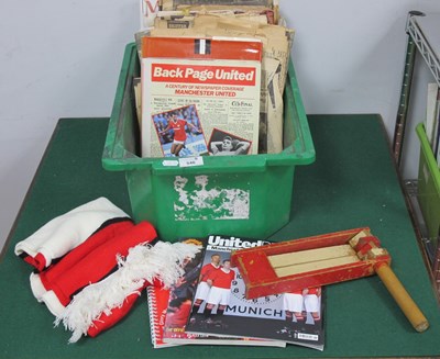 Lot 546 - Manchester United Newspapers 1962 and Later,...