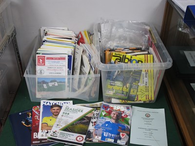 Lot 569 - Non-League Programmes, many Macclesfield,...