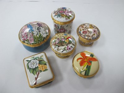 Lot 1284 - Halcyon Days 2012 Botanicla 'Hyacinths' Enamel...