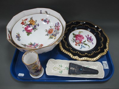 Lot 1137 - Caverswall Handpainted Bone China Bowl,...