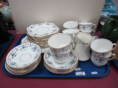 Lot 1160 - Salisbury 'Vance' Pattern China Tea Service,...