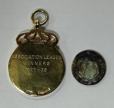 Lot 600 - Medal - Sheffield & Hallamshire 'Association...