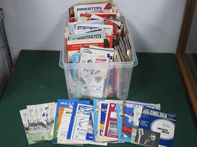 Lot 563 - 1960s Programmes, large quantity League Club,...