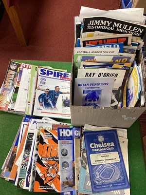 Lot 893 - Sheffield Wednesday Programmes, many away,...