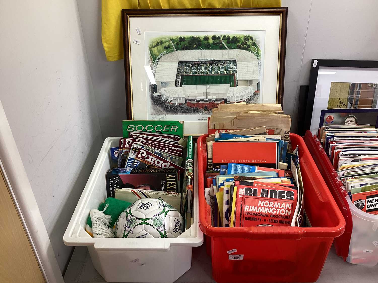 Lot 457 Football Programmes Including Sheffield