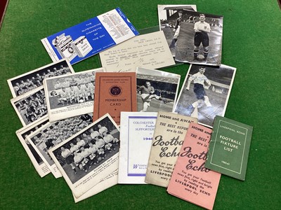 Lot 856 - Liverpool Echo Fixture Lists 60-1, 62-3, 64-4,...