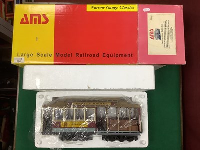 Lot 580 - AMS G Scale San Francisco Cable Car No 12...