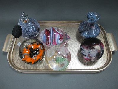 Lot 1141 - Caithness glassware comprising of paperweights...