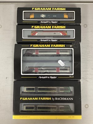 Lot 479 - Graham Farish by Bachmann N Gauge locomotives...