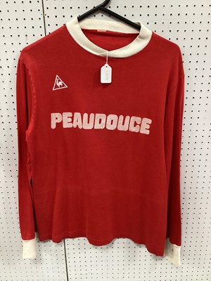 Lot 436 - Lille Match Worn Le Coq Sportif Red Football...