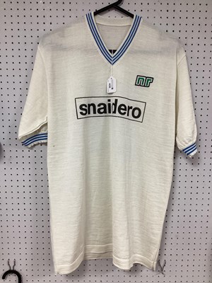 Lot 435 - Napoli 1981-82 Match Worn 'NR' White Football...