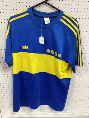 Lot 431 - Boca Juniors, 1982, Adidas Blue and Yellow...