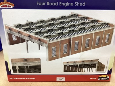 Lot 419 - Bachmann Scenecraft OO Gauge Four Road Engine...