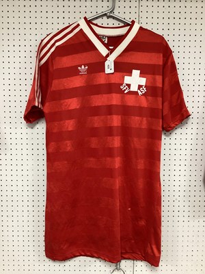 Lot 425 - Switzerland Match Worn Football Shirt circa...