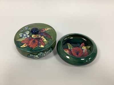 Lot 1108 - A Moorcroft Pottery Powder Bowl and Cover, of...