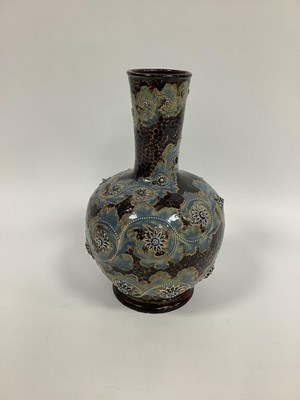 Lot 1067 - A Doulton Lambeth Stoneware Vase, designed by...