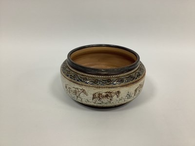 Lot 1064 - A Doulton Lambeth Stoneware Circular Salad...