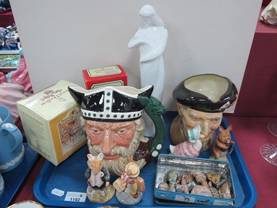 Lot 1182 - Doulton Character Jugs, 'Viking' & Monty...