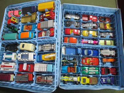 Lot 593 - Forty Eight Matchbox 1-75 series and similar...