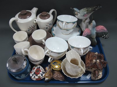 Lot 1145 - Poole Coffee Ware, Doulton 'Marlborough' tea...