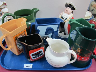 Lot 1157 - Breweriana, Advertising Water Jugs:- Beswick...