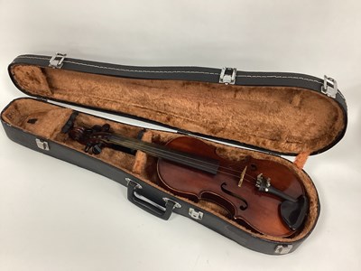 Lot 1398 - An Early XX Century Violin, with two-piece...