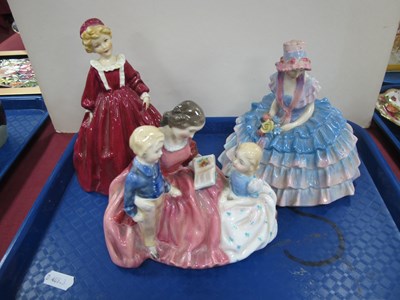 Lot 1184 - Royal Doulton Figures 'Bedtime Story' HN2059. '...