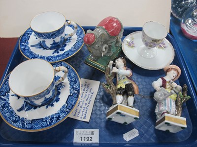 Lot 1192 - Pair of Continental Porcelain Regency...