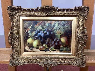 Lot 1178 - OLIVER CLARE (1853-1927) Still Life - Apples,...