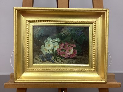 Lot 1259 - OLIVER CLARE (1853-1927) 
Still Life - Pink...