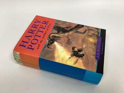 Lot 1383 - Rowling [J.K.]: Harry Potter and the Goblet of...